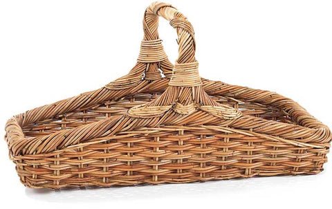 French Country Rustic Woven Storage Basket for Kitchen