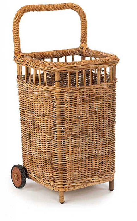 Decorating Essentials Farmhouse Woven Rectangle Decorative Basket