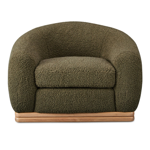 Marlowe Timeless Minimalist Modern Barrel Lounge Chair