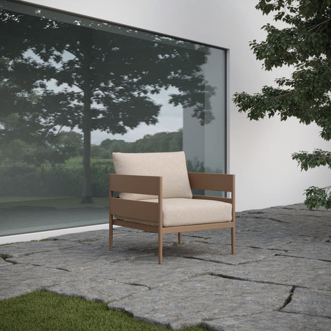 Outdoor Living & Garden Modern Club Lounge Chair