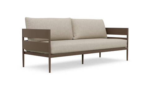 Melbourne Modern Standard Sofa with Cushioned Seat Outdoor Furniture