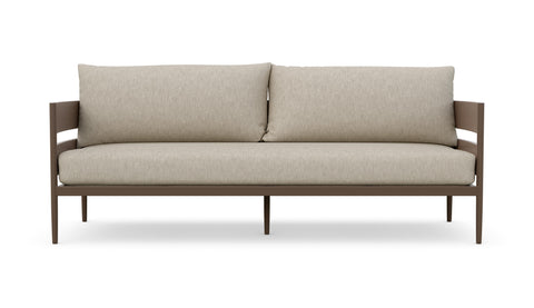 Melbourne Modern Standard Sofa with Cushioned Seat Outdoor Furniture