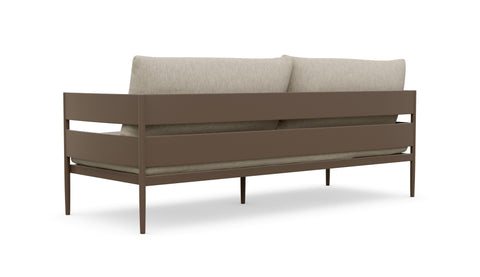 Melbourne Modern Standard Sofa with Cushioned Seat Outdoor Furniture