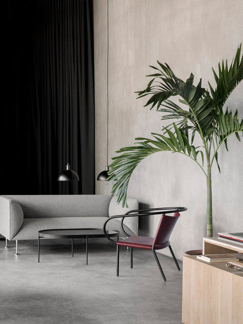 Audo Copenhagen NoNo Soft Scandinavian Curved Coffee Table