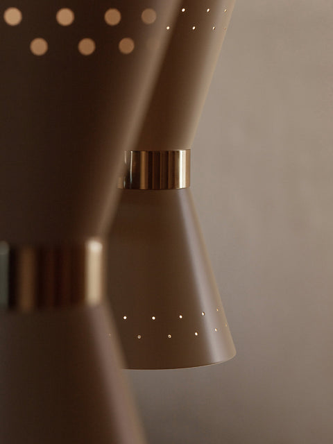 Ambient Mid Century Tiered Candelabra Chandelier Ceiling Light