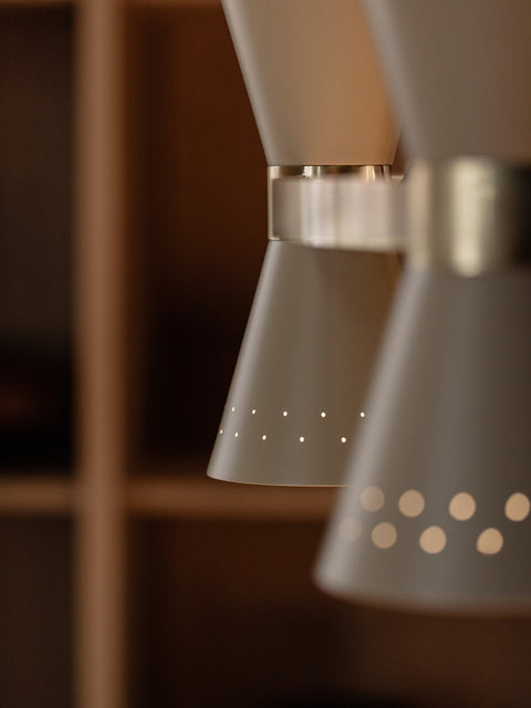 Ambient Mid Century Tiered Candelabra Chandelier Ceiling Light