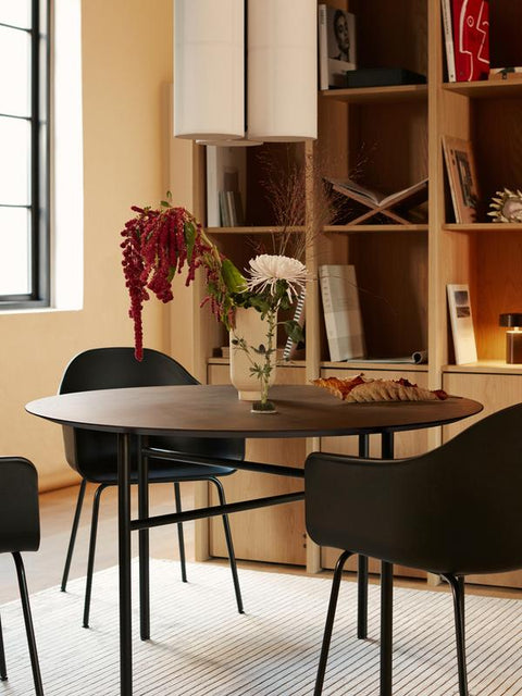 Timeless Minimalist Modern Dining Armchair with High Back