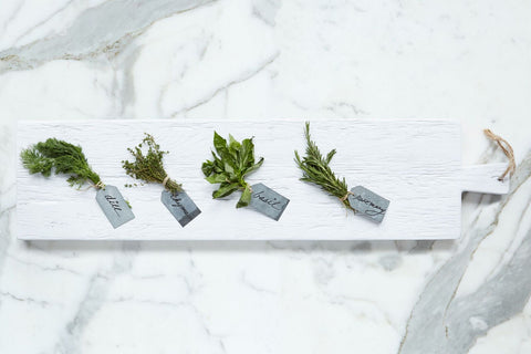 Contemporary Organic Handmade Solid Wood Serving Board