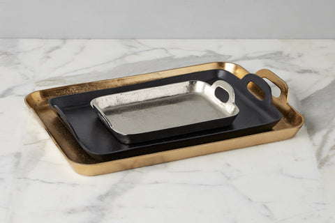 etúHOME Gift Modern Polished Lipped Serving Tray
