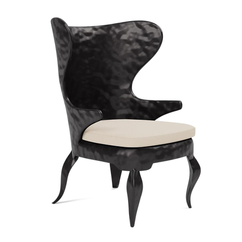 Timeless Minimalist Wingback Balloon Accent Chair