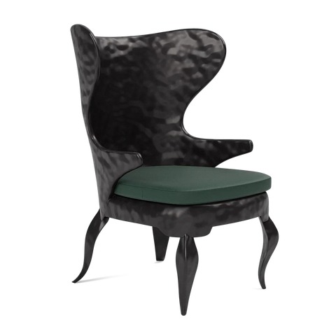 Timeless Minimalist Wingback Balloon Accent Chair