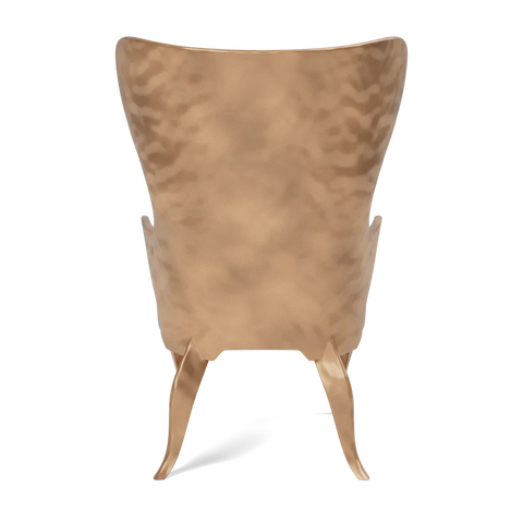 Timeless Minimalist Wingback Balloon Accent Chair