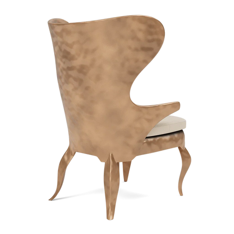 Timeless Minimalist Wingback Balloon Accent Chair