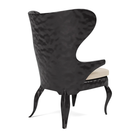 Timeless Minimalist Wingback Balloon Accent Chair