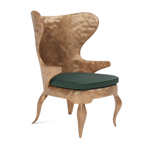 Timeless Minimalist Wingback Balloon Accent Chair