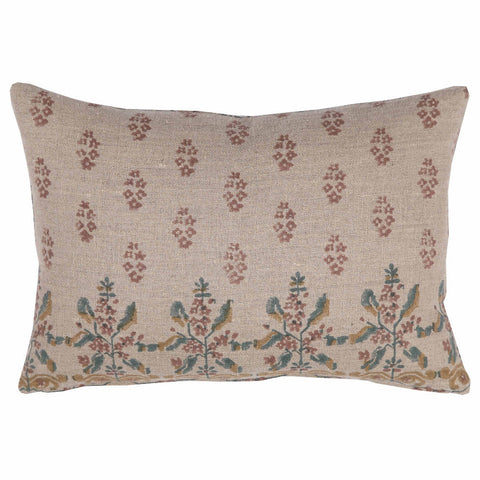 Filling Spaces Artful Traditionalist Handcrafted Bohemian Lumbar Pillow - 18 x 18 - 20 x 20 - 22 x 22 - 24 x 24 - 26X 26 - 14 x 20 - 14 x 40 - 18 x 40 - 16 x 50