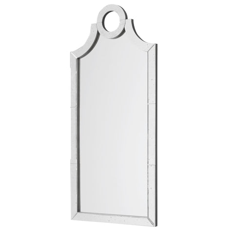 Traditional Arch Accent Mirror with Antique Framed Design