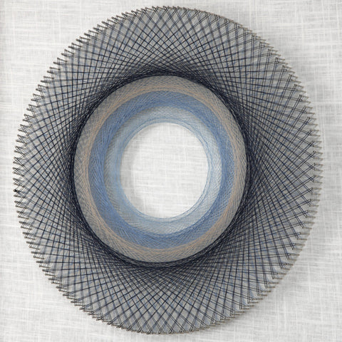 Uttermost String Duet Geometric Art Modern Square Wall Hanging - Set of 2