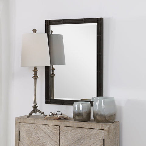 Contemporary Handcrafted Distressed Vanity Wall Mirror