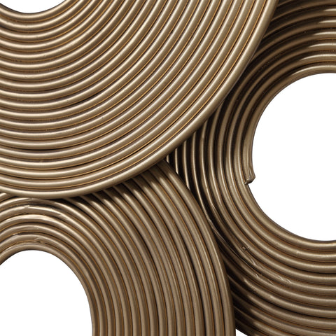 Decorating Essentials Modern Free Form Iron Wall Sculpture