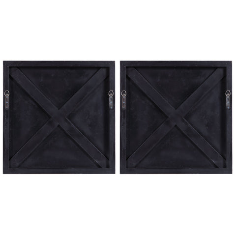 Pickford Wood Wall Decor Matte Three Dimensional Wall Sculpture