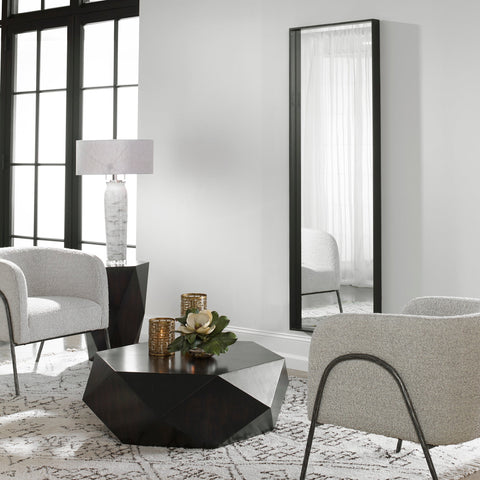 Minimalist Contemporary Framed Rectangle Wall Mirror