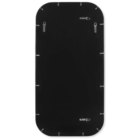 Contemporary Rectangle Accent Mirror with Polished Frame