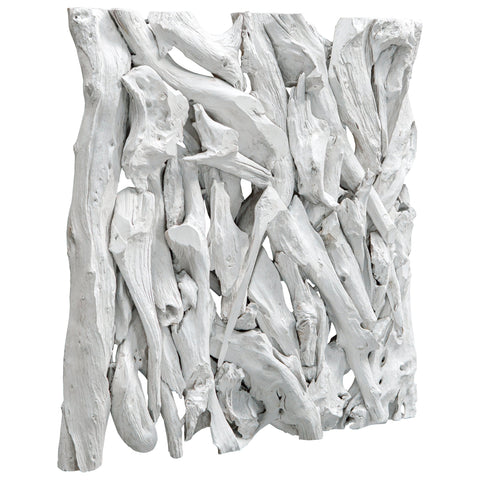 Decorating Essentials Coastal Handcrafted Matte Wall Sculpture