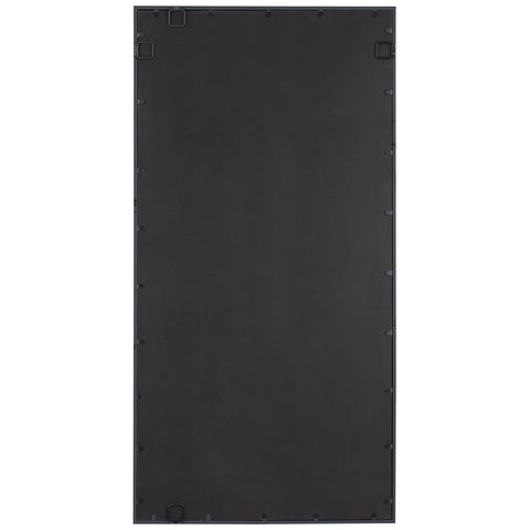 Contemporary Window Pane Rectangle Mirror for Dining Room