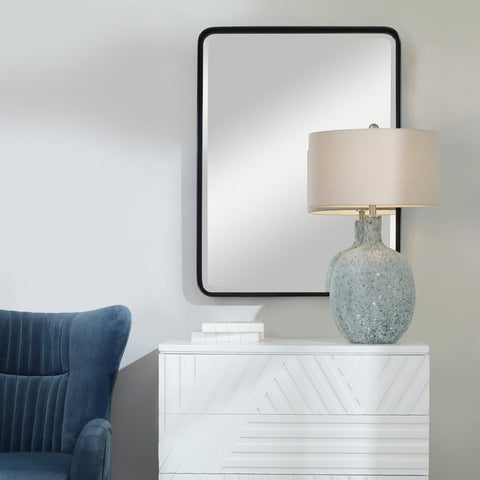 Contemporary Framed Accent Mirror for Living Room Wall