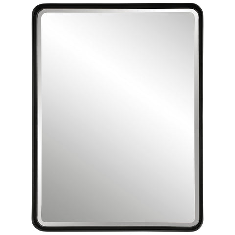 Contemporary Framed Accent Mirror for Living Room Wall