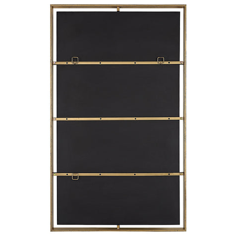 Contemporary Floating Rectangle Wall Mirror for Entryway