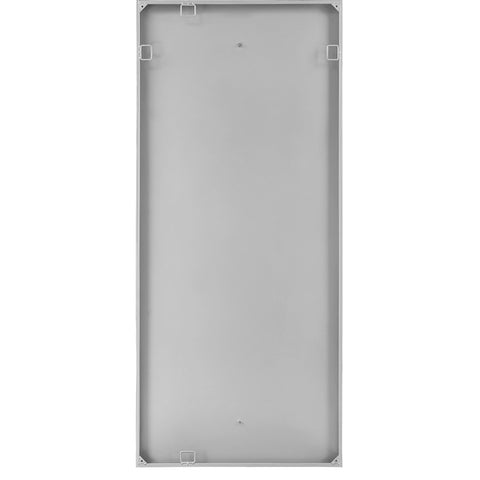 Lev White Metal Wall Decor Modern Antiqued Wall Sculpture