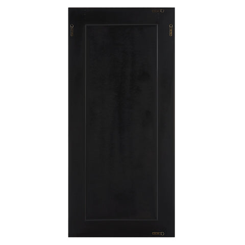 Rustic Wood Full Length Framed Mirror for Living Room