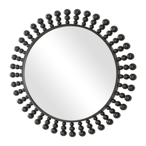 Contemporary Starburst Accent Mirror for Entryway or Living Room