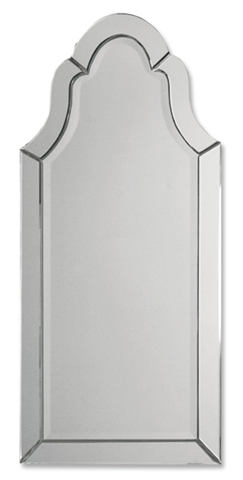 Contemporary Arch Accent Wall Mirror for Entryway