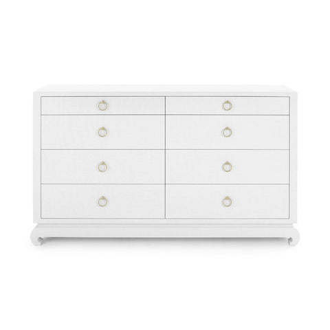 Ming Artful Traditionalist Lacquered Drawer Dresser