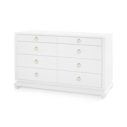 Ming Artful Traditionalist Lacquered Drawer Dresser