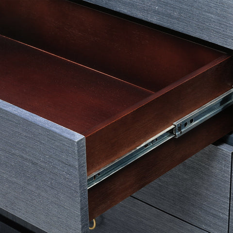 Ming Contemporary Lacquered Double Dresser