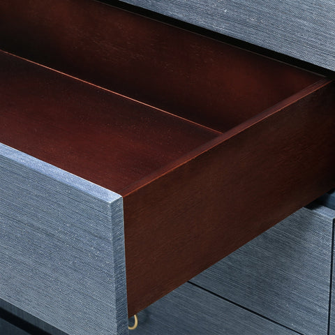 Ming Contemporary Lacquered Double Dresser