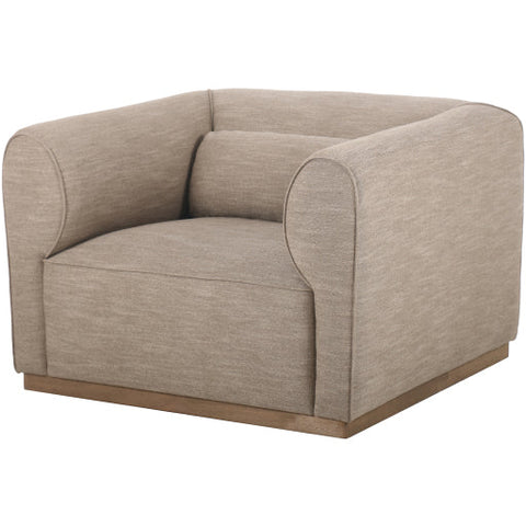 Moore Timeless Minimalist Modern Club Accent Chair