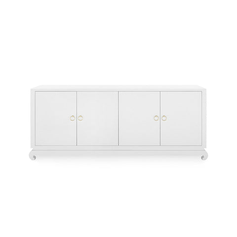 Meredith Asian Lacquered Accent Cabinet
