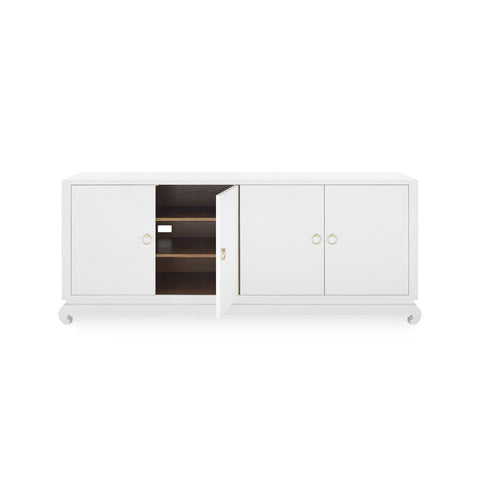 Meredith Asian Lacquered Accent Cabinet