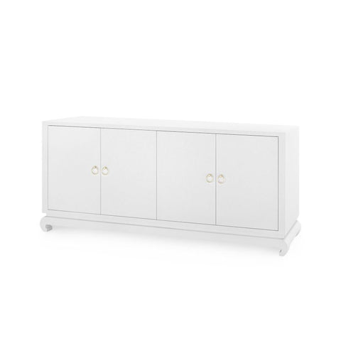 Meredith Asian Lacquered Accent Cabinet