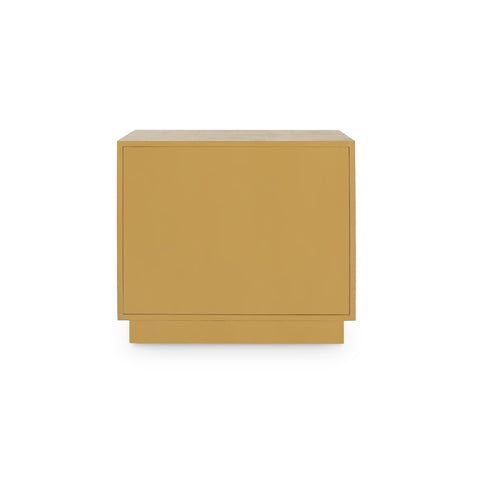 Artful Traditionalist Contemporary Geometric Nightstand