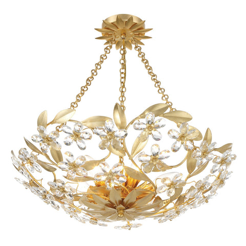 Marselle Elegant Tiered Semi Flush Mount Ceiling Light