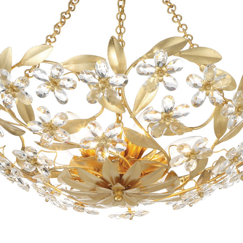 Marselle Elegant Tiered Semi Flush Mount Ceiling Light