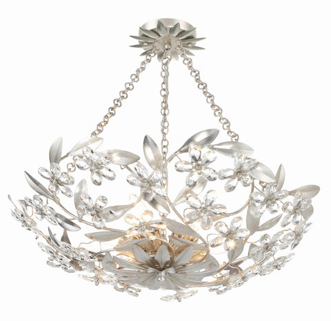 Marselle Elegant Tiered Semi Flush Mount Ceiling Light