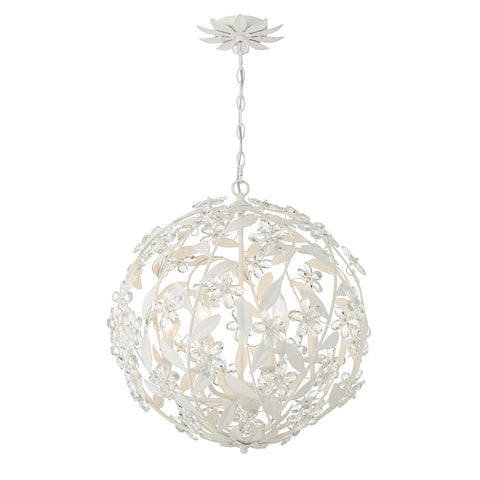 Marselle Elegant Handcrafted Pendant Light with Crystals