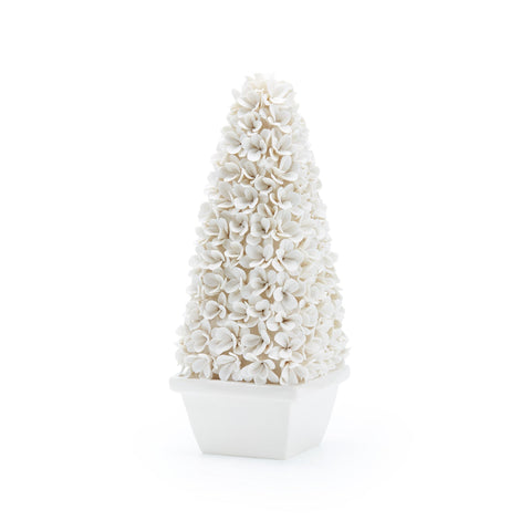 Villa & House Handcrafted Porcelain Topiary for Contemporary Decor